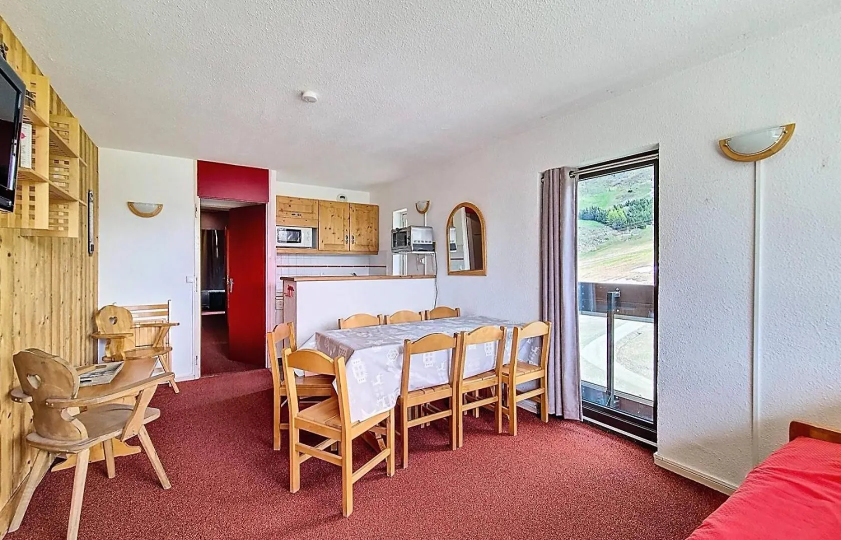 アパート Residence Dorons - Appartement Agreable - Acces Direct Aux Pistes - Balcon Mae-2204 サン・マルタン・ド・ベルヴィル フランス